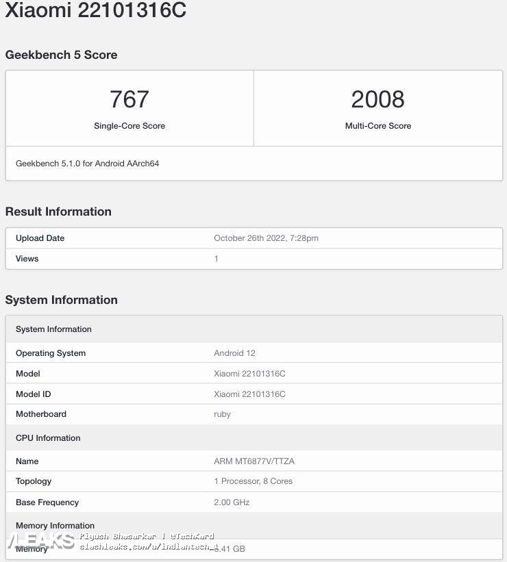 Redmi Note 13 Pro global variant spotted on Geekbench with
