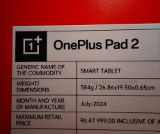 OnePlus Pad 2 pricing (INR) leaked