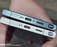 Samsung Galaxy S24 Ultra compared to Galaxy S23 Ultra in leaked pictures