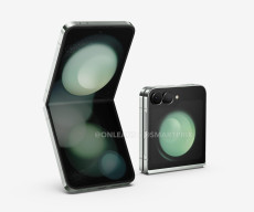 Samsung Galaxy Z Flip 6 CAD Renders in Mint colour option.