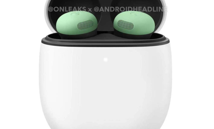 Google Pixel Buds Pro 2 leaked in four color options press renders