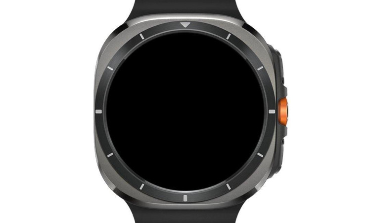 Samsung Galaxy Watch Ultra renders in gray and silver.